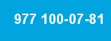 977 100-07-81